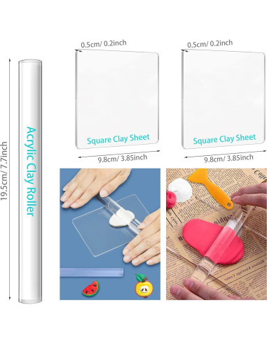 Juego de Herramientas de Arcilla Polimérica 19 PCS JiaMai