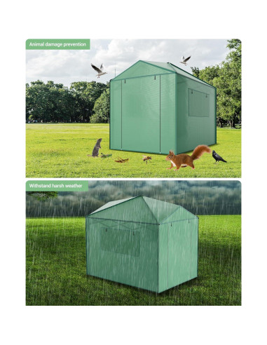 Invernadero Pop Up 2.44x1.83m Hipicute para Jardín y Patio