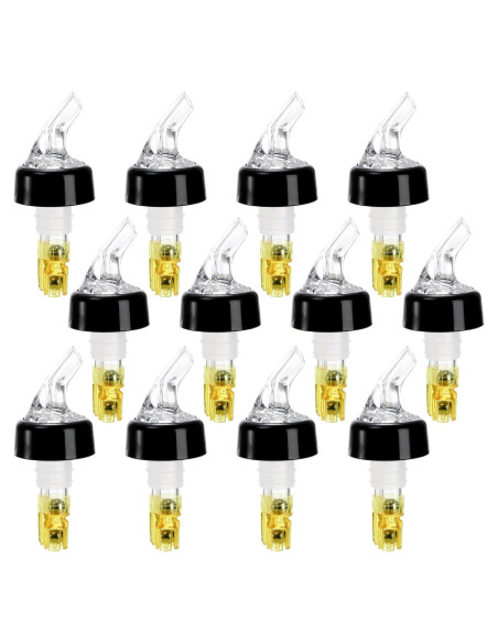 Vertedores de Botellas de Licor WUWEOT 12 Piezas 45 ml