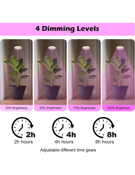 Kit de Jardinería Inteligente RooTrimmer - 2 Macetas 28 cm con LED
