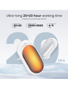 Calentadores de Manos Recargables ODOSOLA AOY-712 6000mAh 2