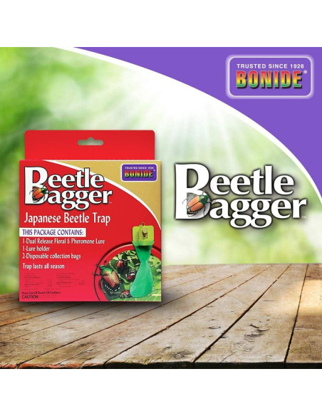Kit Trampa Escarabajos Japoneses Bonide con Atrayente Dual