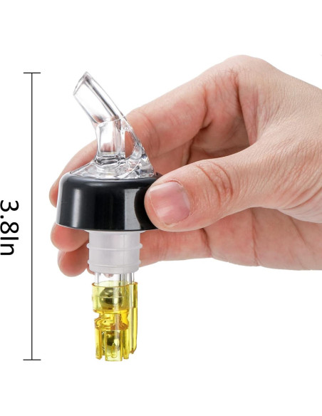 Vertedores de Botellas de Licor WUWEOT 12 Piezas 45 ml