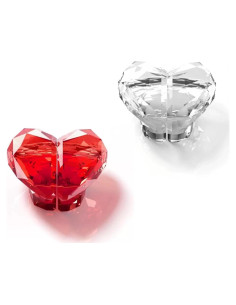 Botón de Inodoro en Forma de Corazón LAYXLDZ - 2 Piezas