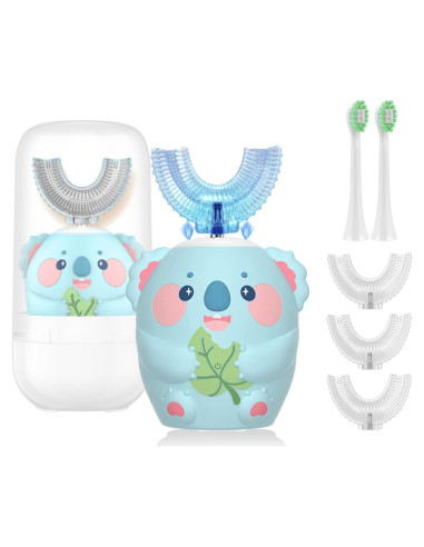 Cepillo de Dientes Eléctrico Infantil Geacker Koala02 360 IPX7