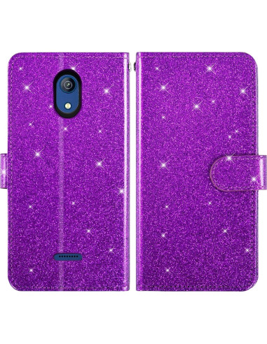 Funda Asuwish Plegable para Cricket Vision 3 y AT&T Calypso