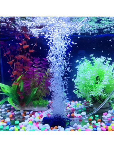 2 PCS Aerador de Acuario Peenbbop Azul 10.67x13.72 cm