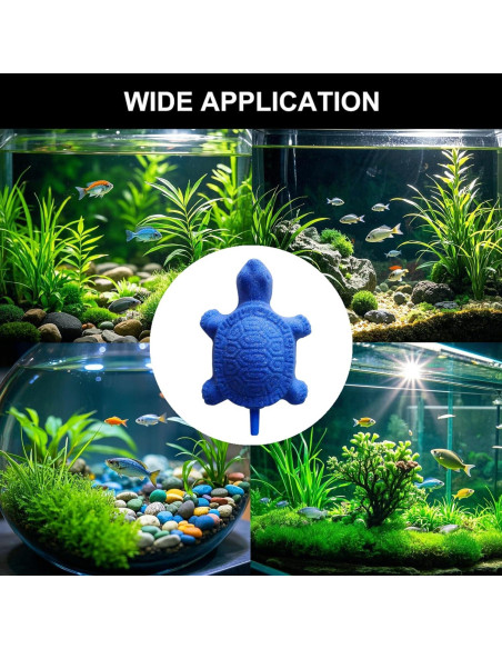 2 PCS Aerador de Acuario Peenbbop Azul 10.67x13.72 cm