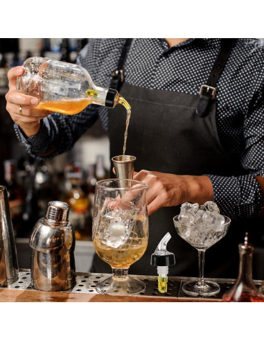 Vertedores de Botellas de Licor WUWEOT 12 Piezas 45 ml