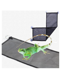 Hamaca para Reptiles Mytagos - 73.66x22.10 cm Negra