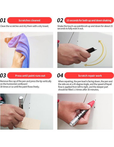 Pintura de Retoque Carhoo A75 Rojo Melbourne para BMW 16.5ml