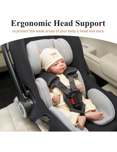 Inserto para Asiento de Auto Innokids Bebés Gris Claro