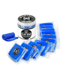 Kit de Barras de Arcilla Wontolf 10x50g para Detallado de Autos