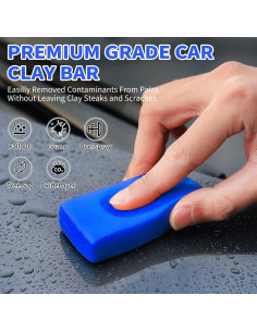 Kit de Barras de Arcilla Wontolf 10x50g para Detallado de Autos 2