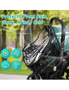 Cubierta de Lluvia para Silla de Auto Doona - Protección Total 2