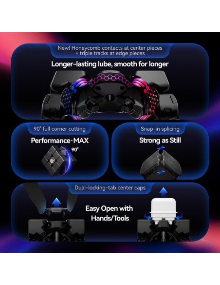 Cubo de Velocidad GAN 16 MagLev MAX 3x3 - CuberShop