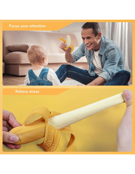Juguete Antiestrés Squishy Plátano CNCBO 15 cm Aromatizado