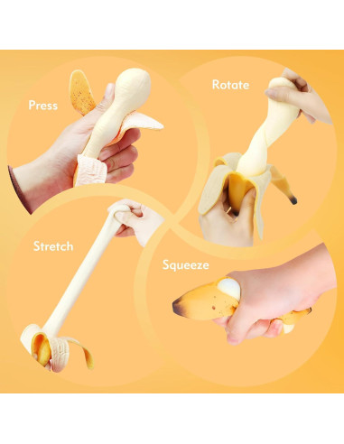 Juguete Antiestrés Squishy Plátano CNCBO 15 cm Aromatizado