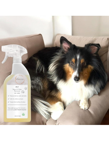 Removedor de Manchas y Olores para Mascotas Naturalmente Limpio - 0.86 kg