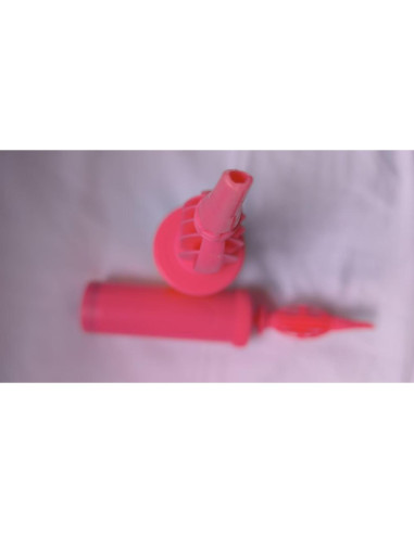 Bomba de Globo Manual Doble Acción Kerozoo 2 Piezas Multicolor