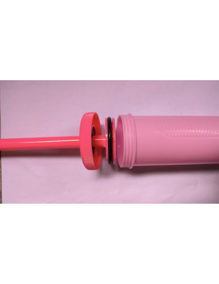 Bomba de Globo Manual Doble Acción Kerozoo 2 Piezas Multicolor