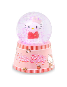 Mini Globo de Nieve Iluminado Hello Kitty 7.62 cm Silver Buffalo