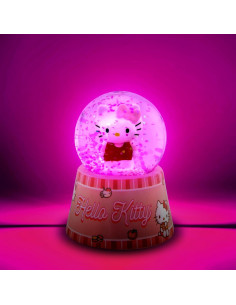 Mini Globo de Nieve Iluminado Hello Kitty 7.62 cm Silver Buffalo 2