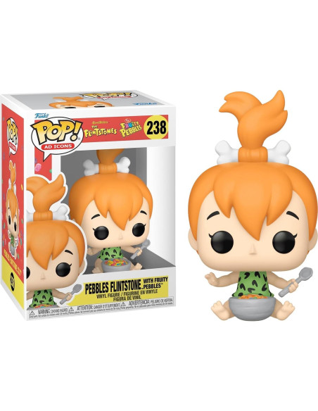 Figuras de Vinilo Retro Funko Los Picapiedra Fred y Pebbles
