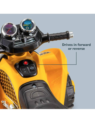 ATV de Poder Kid Trax CAT 6V para Niños 3-5 Años