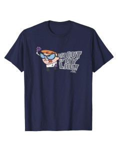 Camiseta Laboratorio de Dexter Cartoon Network 2XL Azul