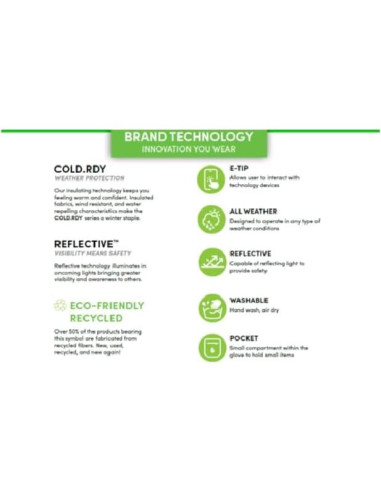 Guantes Reflectantes Adidas Winter Performance Voyager 2.0