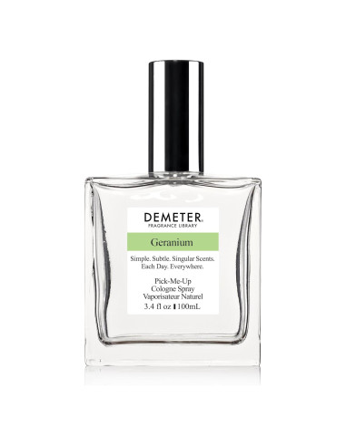 Colonia Geranio 100 ml Demeter - Fragancia Fresca y Verde