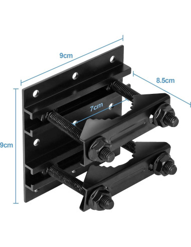 Soporte de Montaje en Poste UVKDEENK para Antena Exterior 6.78 cm