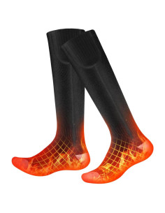 Calcetines Calentados GGYD KEC-4000 Unisex Recargables 3 Niveles