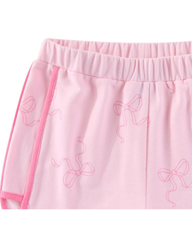 Conjunto Disney Los Aristogatos Marie para Niñas Grandes - Camiseta y Pantalones Cortos Rosa