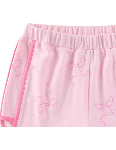 Conjunto Disney Los Aristogatos Marie para Niñas Grandes - Camiseta y Pantalones Cortos Rosa