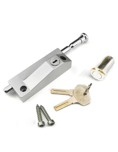 Cerradura de puerta portátil VTGVVVTR de aleación de zinc