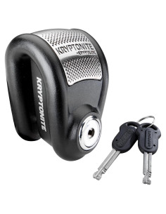 Cerradura de Disco Kryptonite con Alarma 120dB para Motocicleta