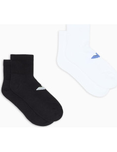 Calcetines de Tobillo Emporio Armani para Hombre Pack 2 2