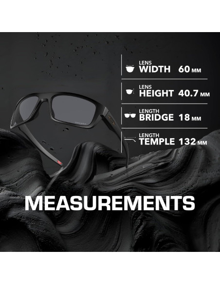 Gafas de Sol Oakley Drop Point OO9367 Rectangulares Negras