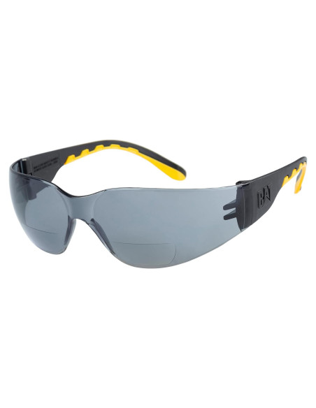 Gafas de Seguridad CAT TRACK +2.5 Dioptría Lente Ahumada