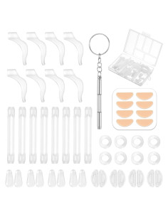 50 Piezas Retenedores de Gafas Silicona Bruislard Antideslizantes