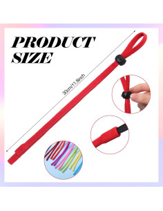 12 Correas Ajustables para Gafas de Seguridad - Nylon y Spandex 2