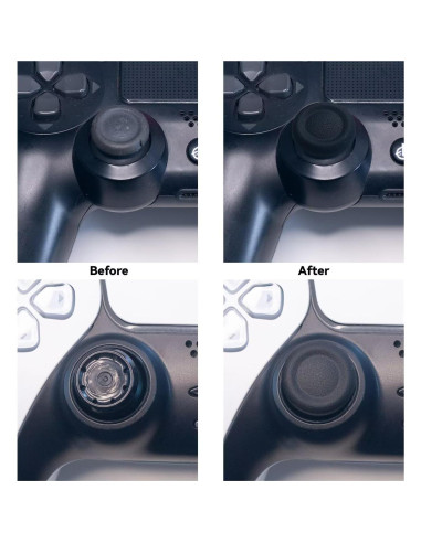 Tapa de Reemplazo Ferkurn para Joystick PS5/4 - 8 Piezas Antideslizantes