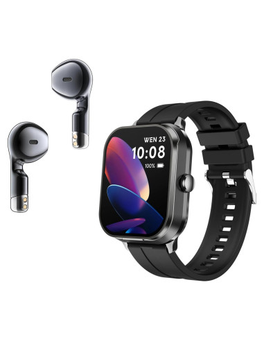 Reloj Inteligente Tuanzi D8Pro 5.1cm TFT + Auriculares TWS