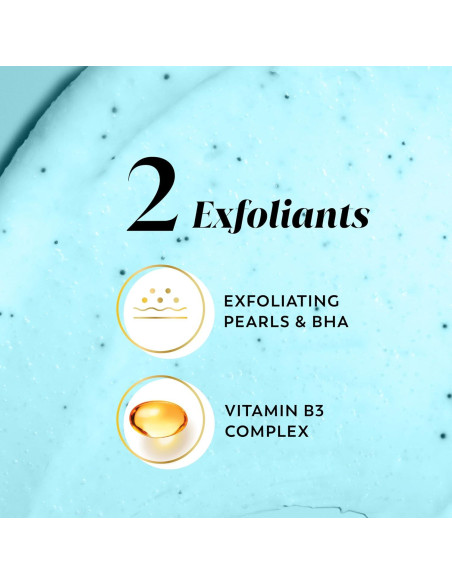 Exfoliante Mineral Olay 311 g - Coco y Guayaba, BHA, Vitamina B3