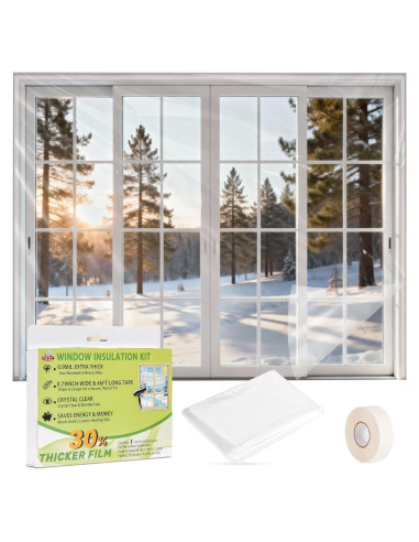 Kit Aislamiento Puertas y Ventanas FLYZZZ 84x120 cm Invierno