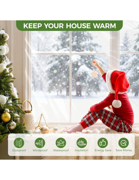 Kit Aislamiento Puertas y Ventanas FLYZZZ 84x120 cm Invierno