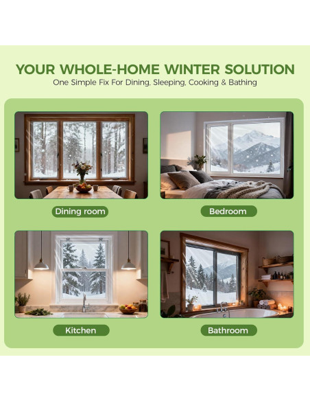 Kit Aislamiento Puertas y Ventanas FLYZZZ 84x120 cm Invierno