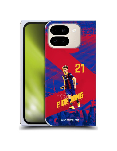 Funda Dura FC Barcelona Frenkie De Jong para Google Pixel 9 Pro Fold
